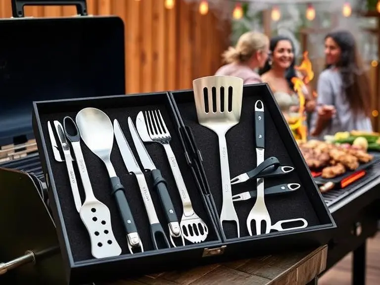 Stainless Steel BBQ Tool Set
